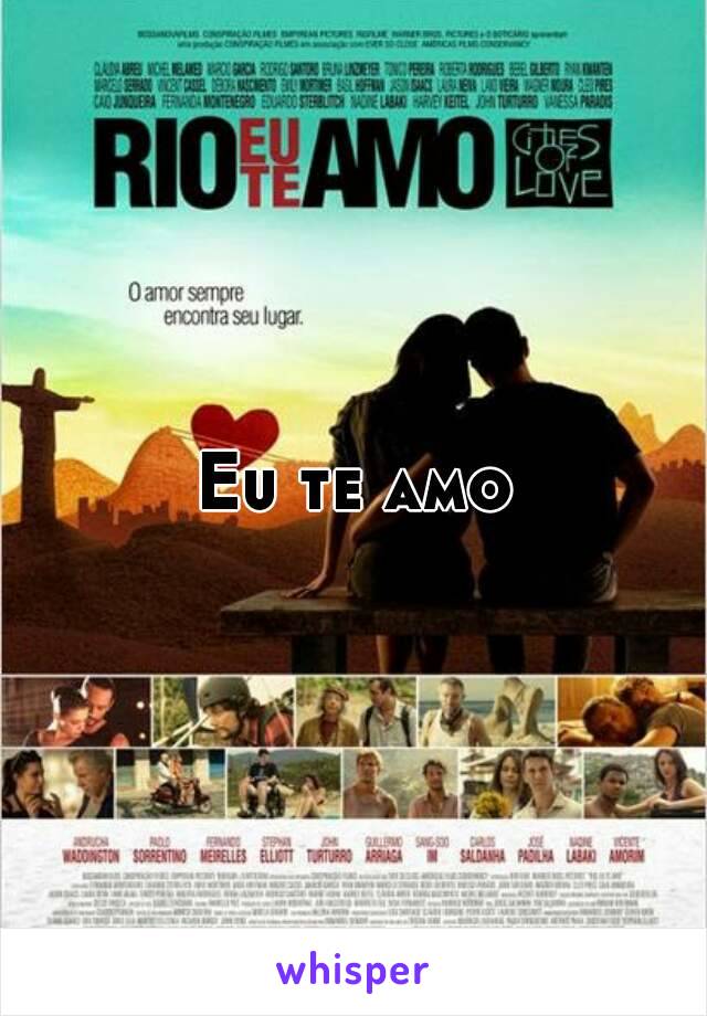 Eu te amo