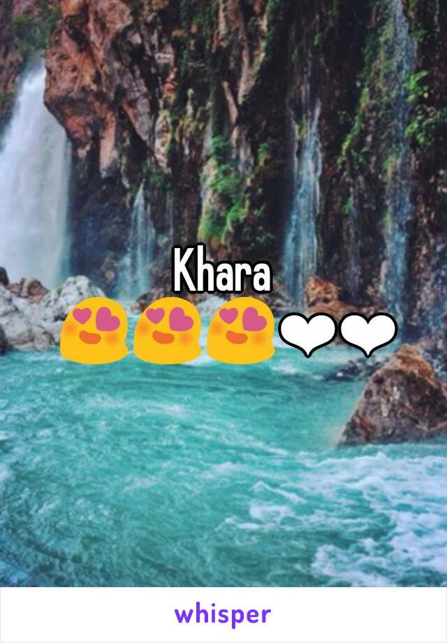 Khara 😍😍😍❤❤