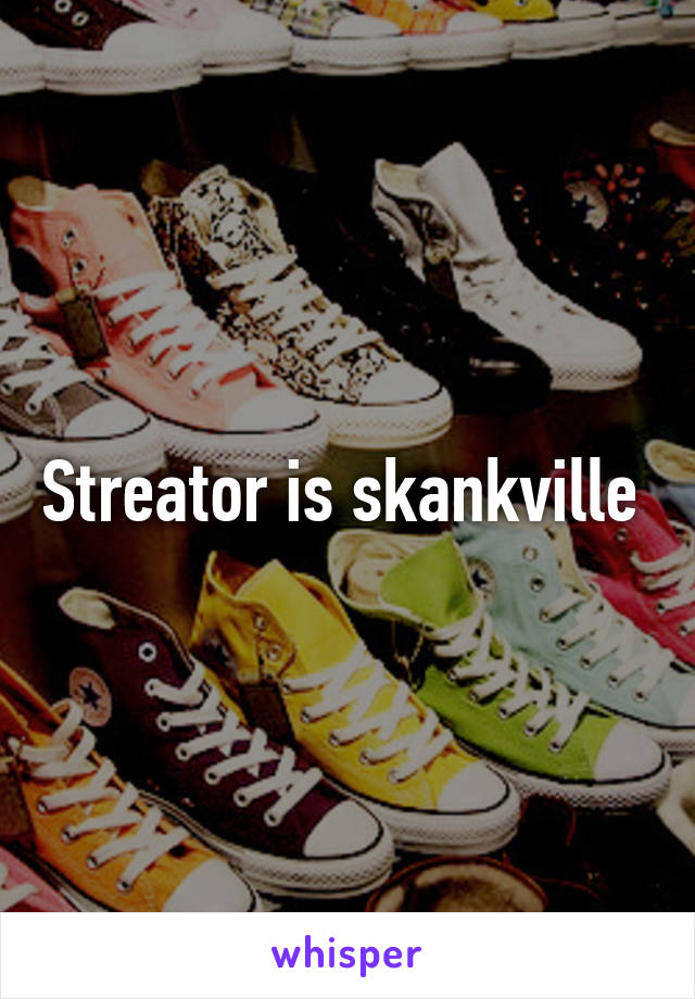 Streator is skankville 