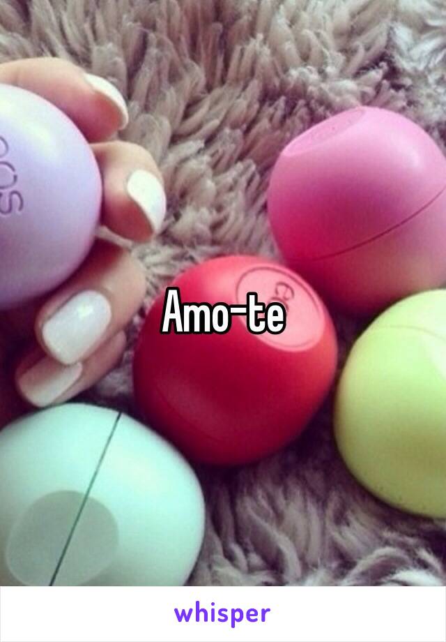 Amo-te