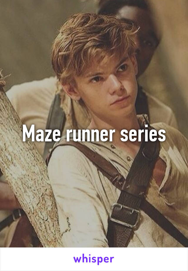 Maze runner series