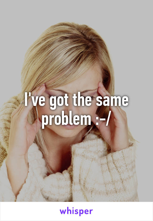 I've got the same problem :-/