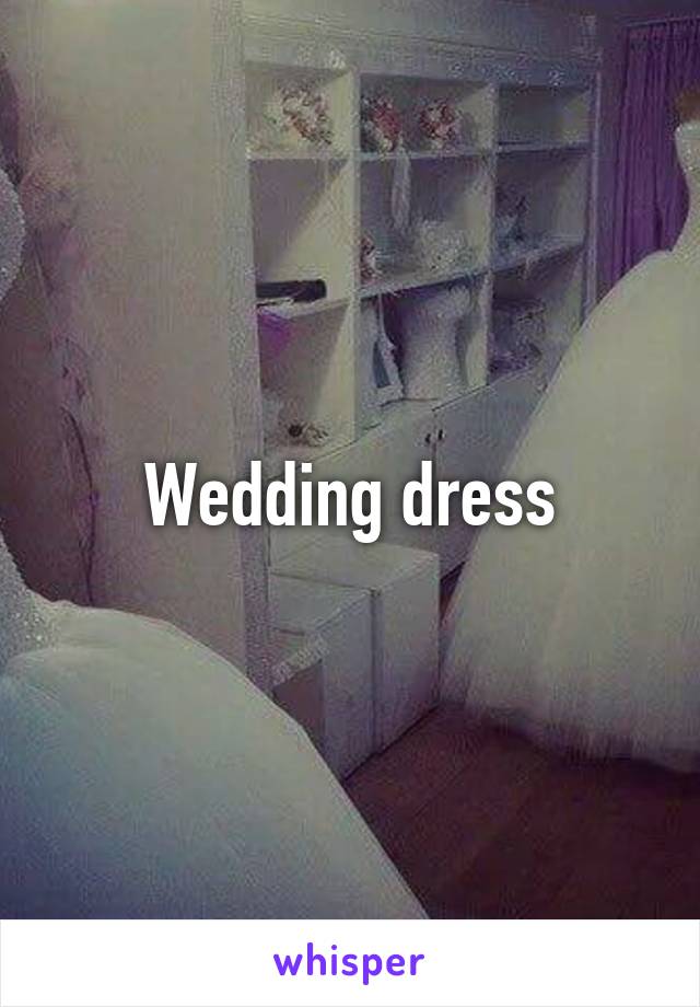 Wedding dress