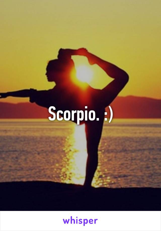 Scorpio. :)
