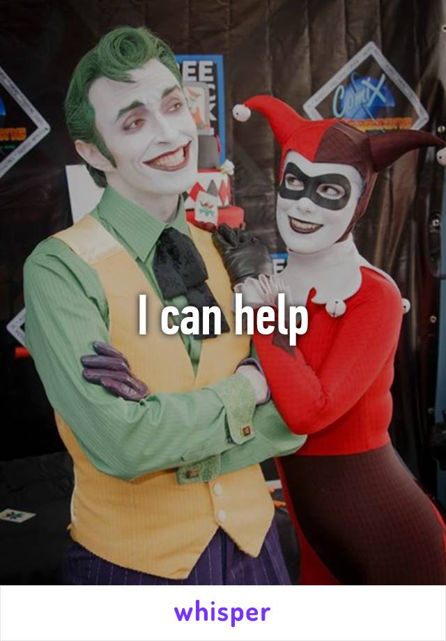 I can help