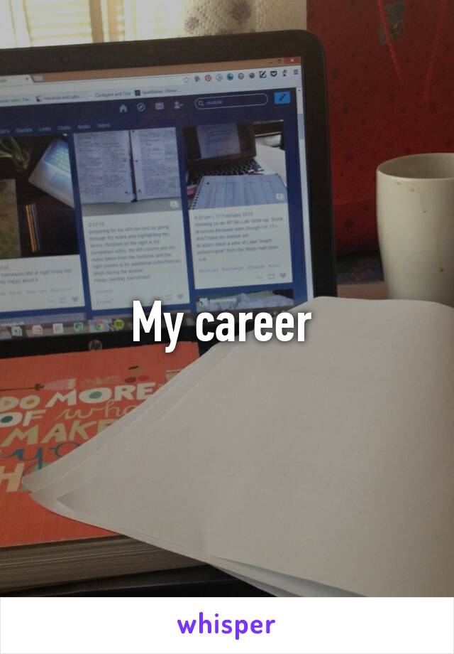 My career 