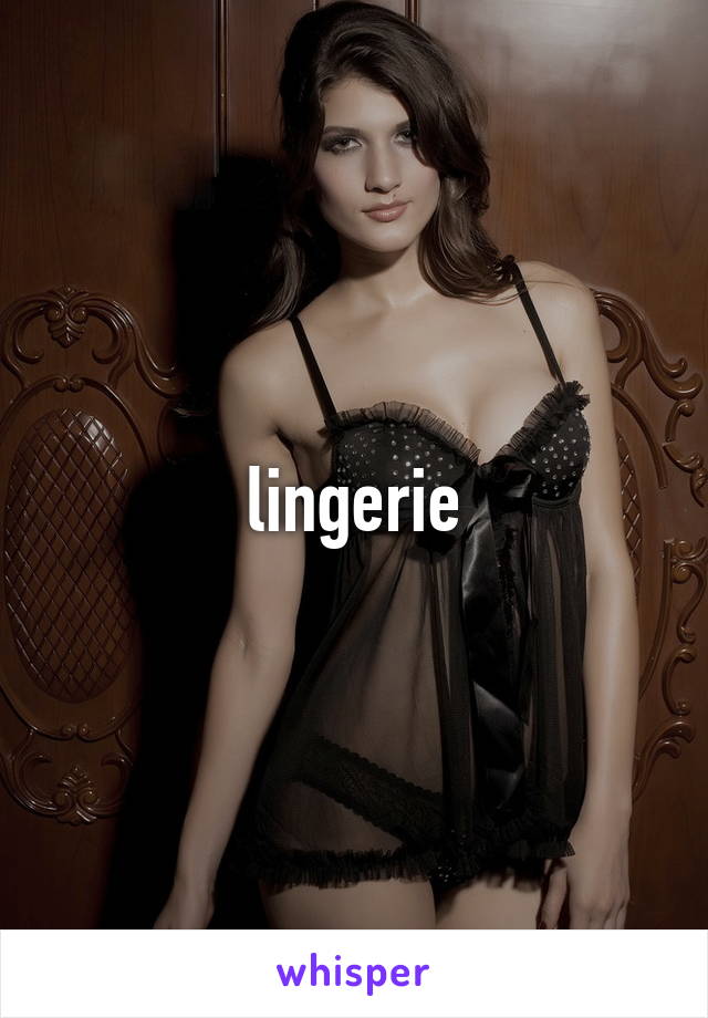  lingerie 