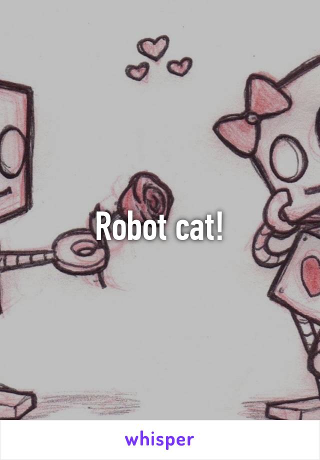 Robot cat!