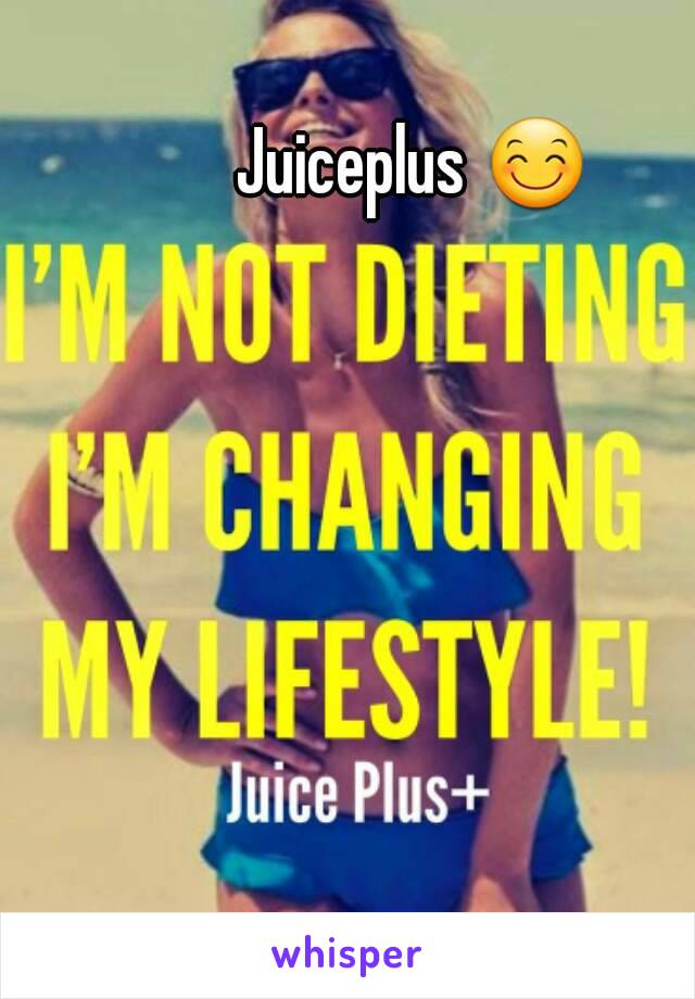 Juiceplus 😊