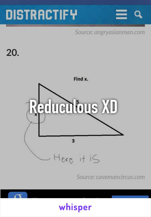 Reduculous XD 