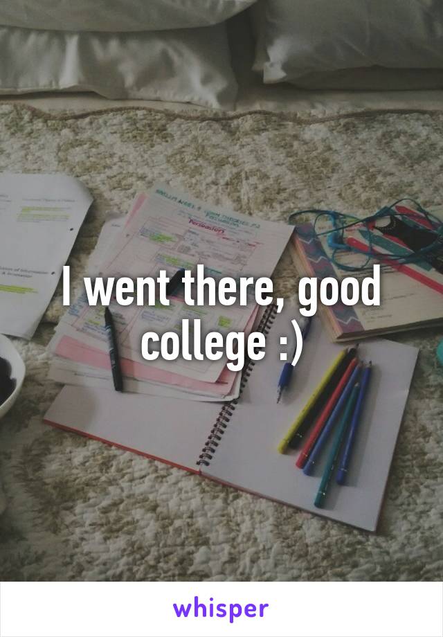 I went there, good college :)