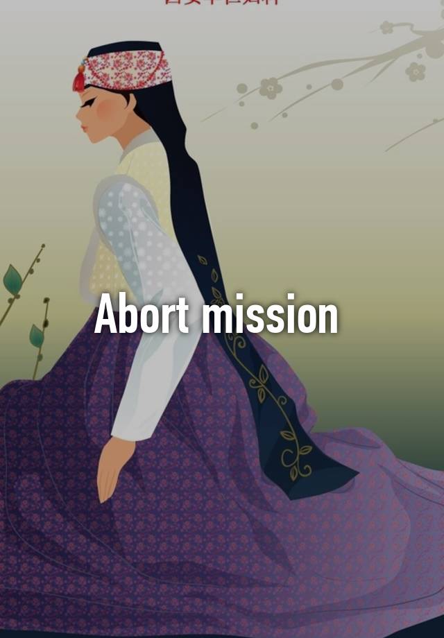 abort-mission