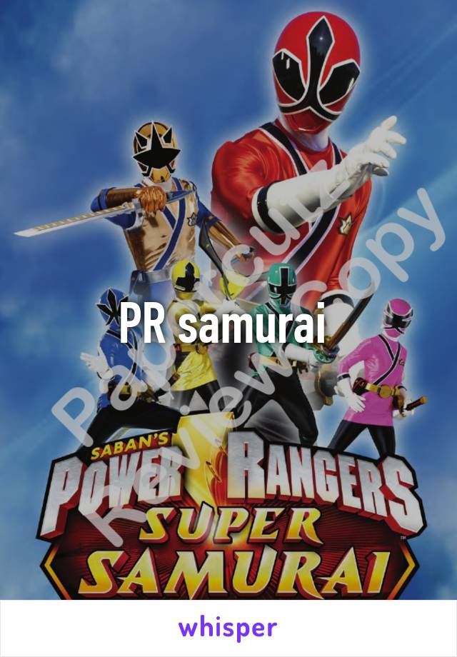 PR samurai 