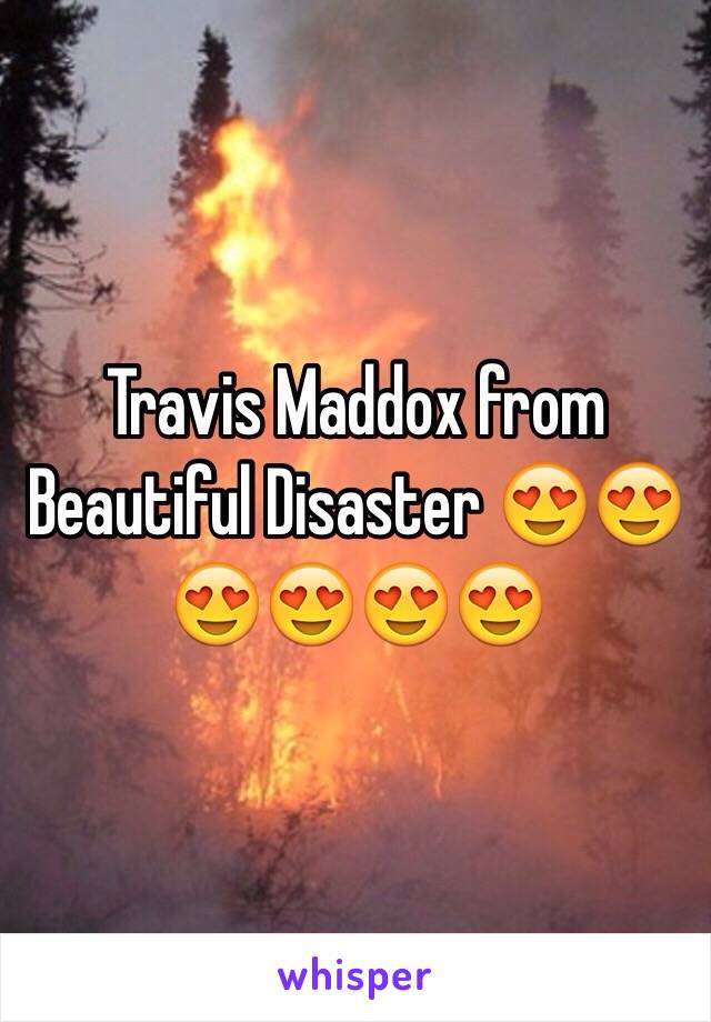 Travis Maddox from Beautiful Disaster 😍😍😍😍😍😍