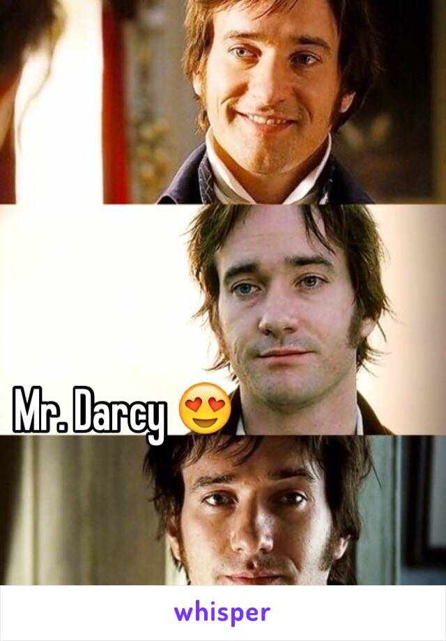 Mr. Darcy 😍