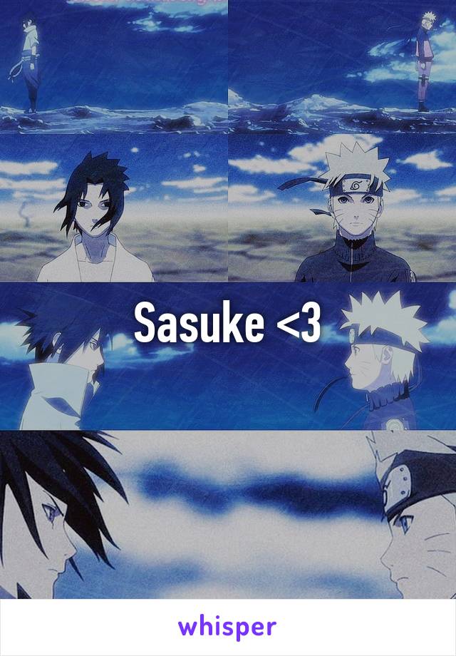 Sasuke <3