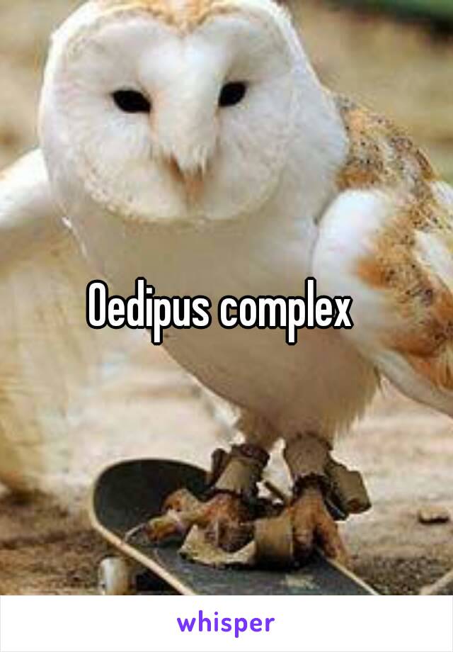 Oedipus complex 