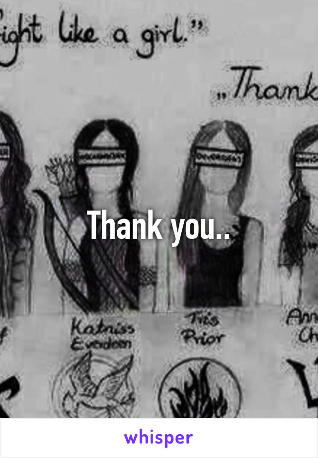 Thank you..