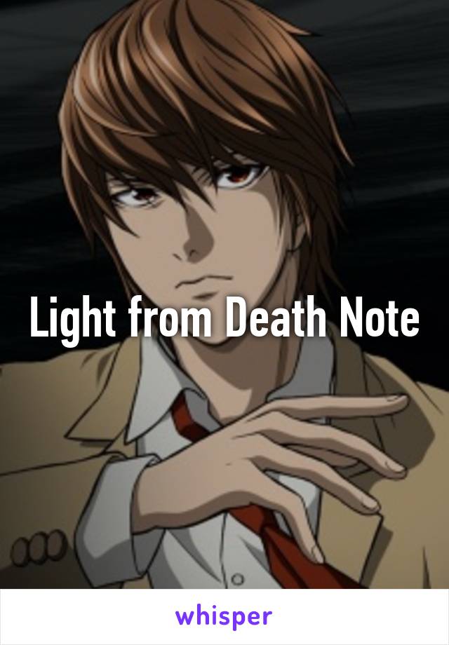 Light from Death Note