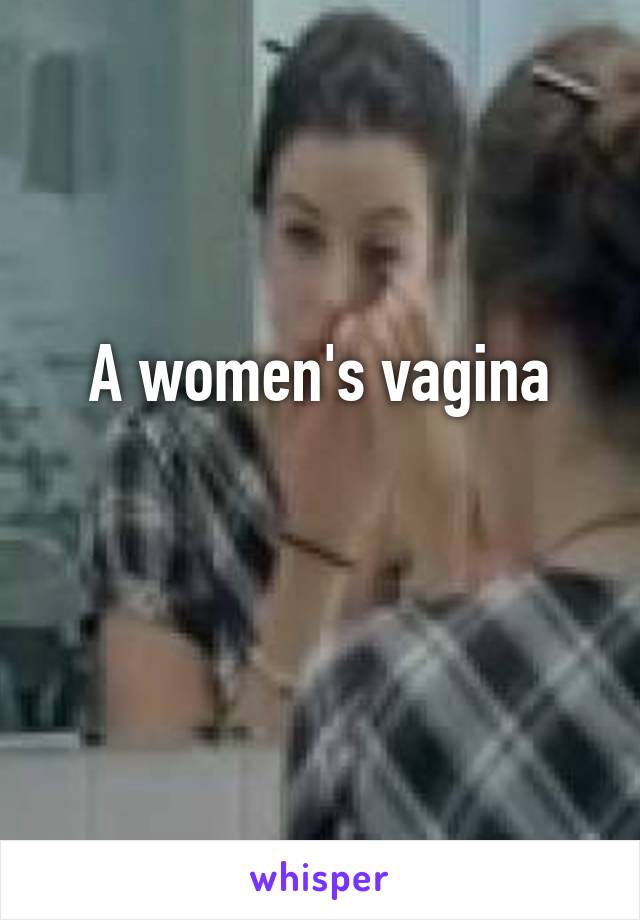 A women's vagina

