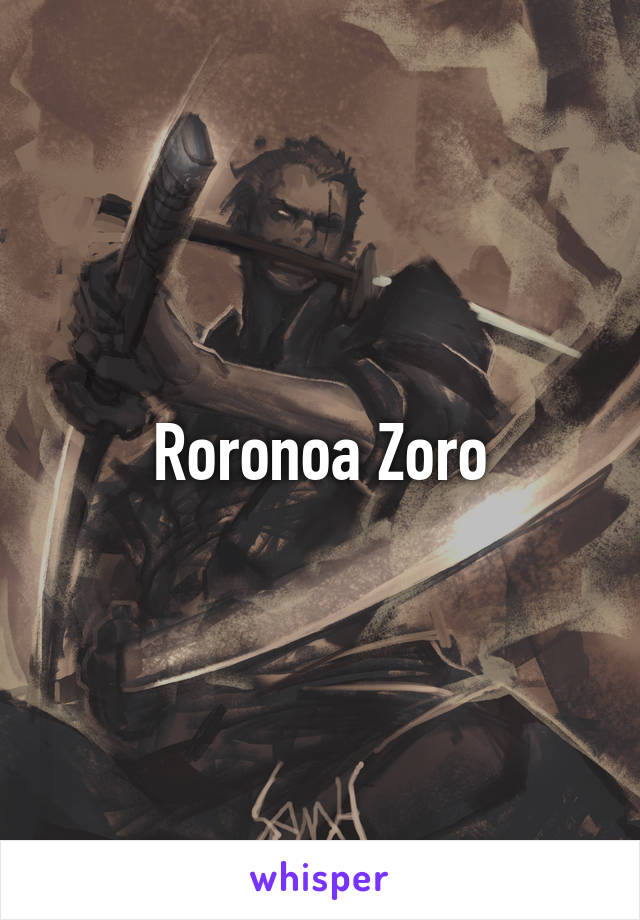 Roronoa Zoro