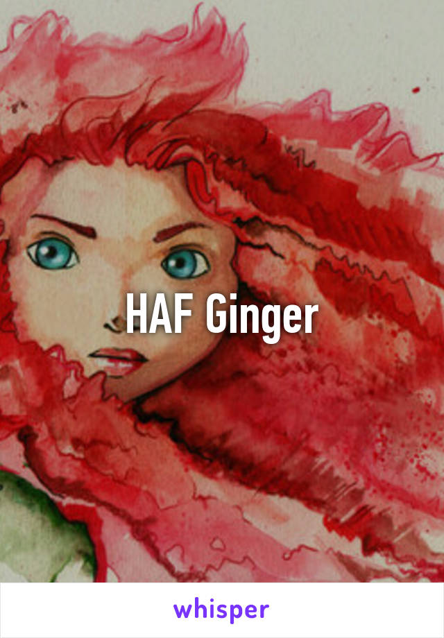 HAF Ginger