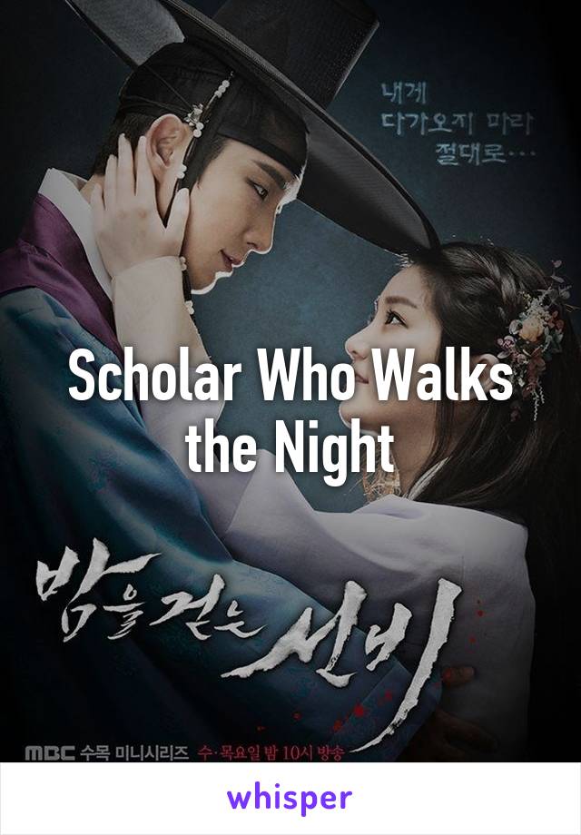 Scholar Who Walks the Night