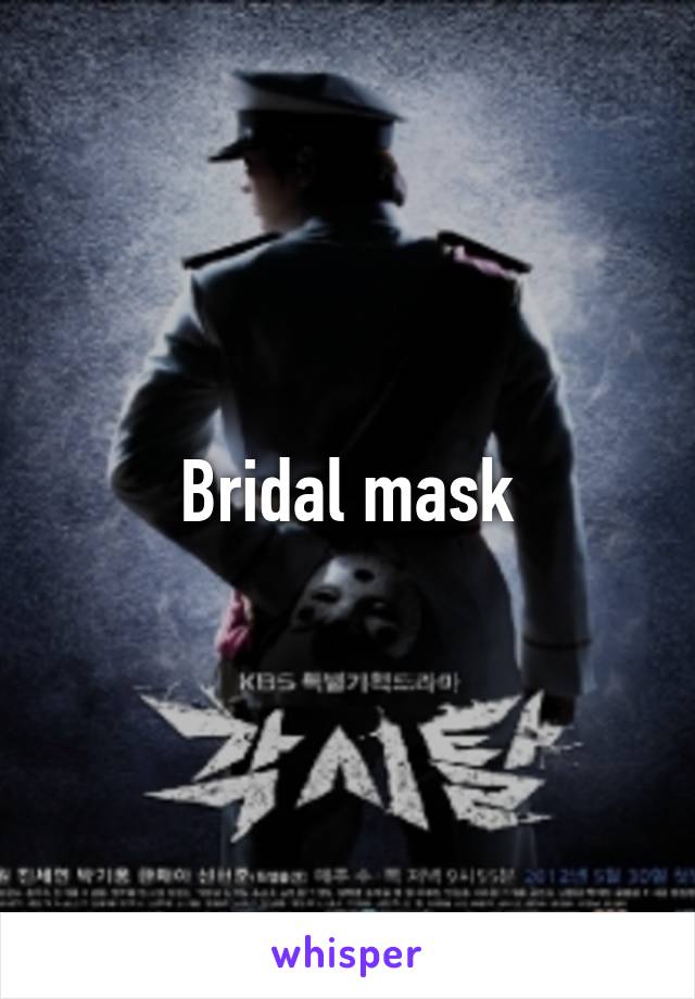 Bridal mask