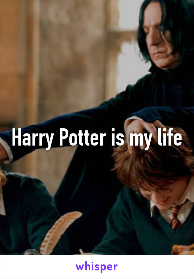 Harry Potter is my life