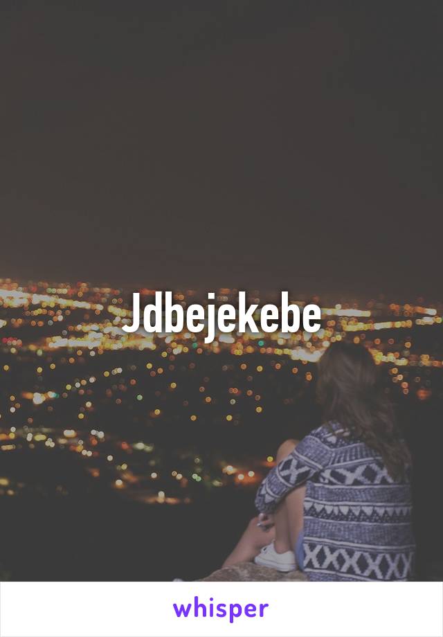 Jdbejekebe