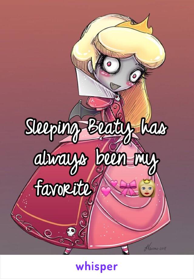 Sleeping Beaty has always been my favorite 💕🎀👸🏼