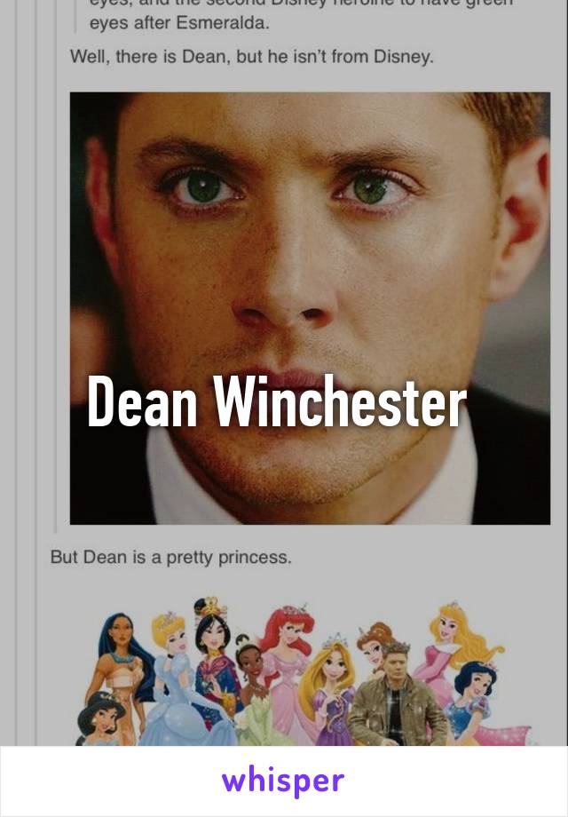 Dean Winchester 