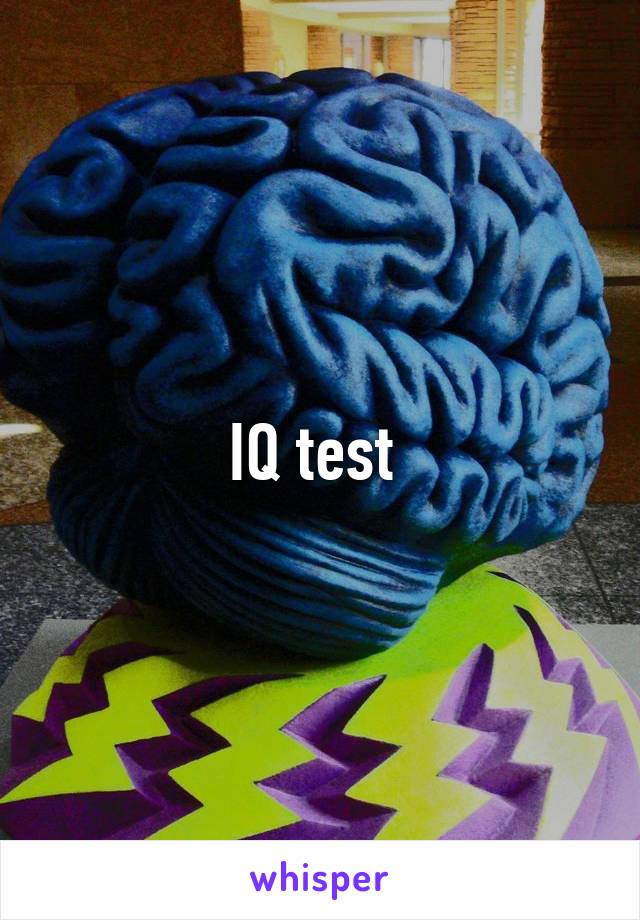 IQ test 