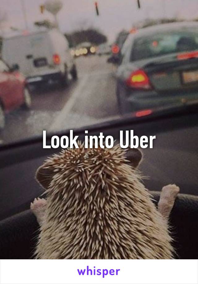 Look into Uber