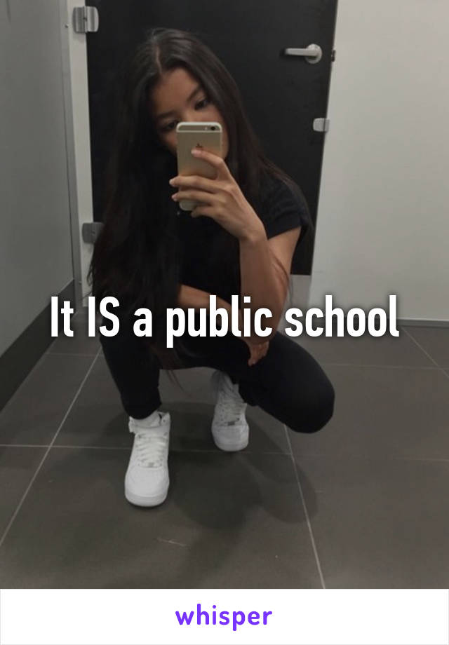 It IS a public school