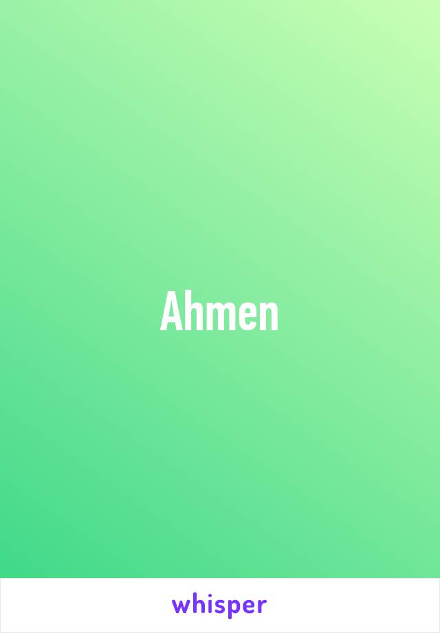 Ahmen