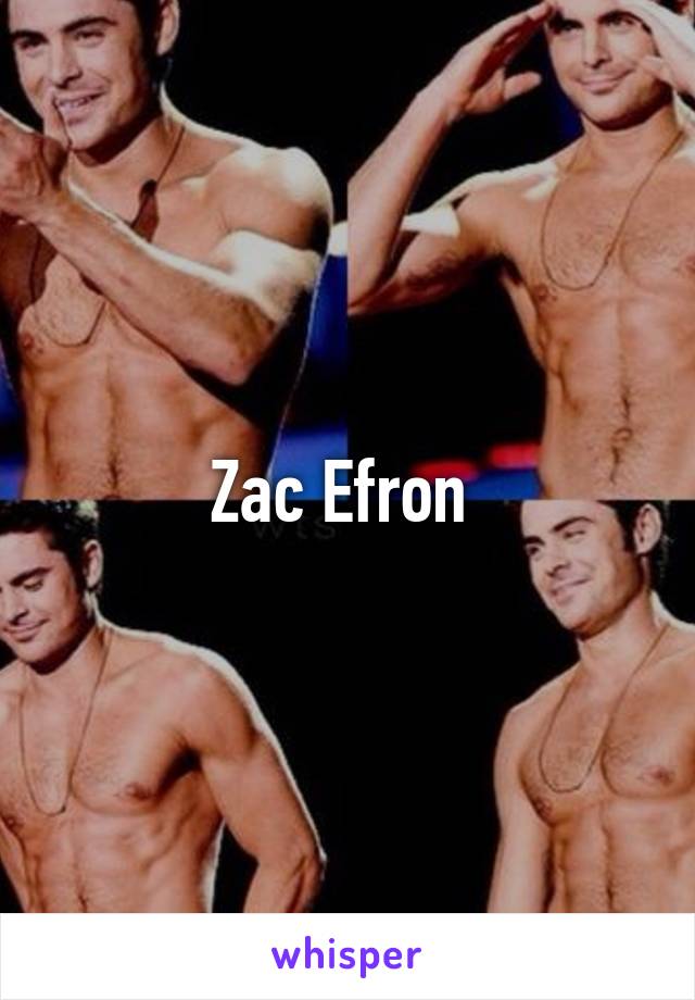 Zac Efron 