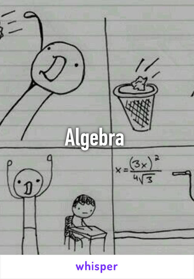 Algebra 