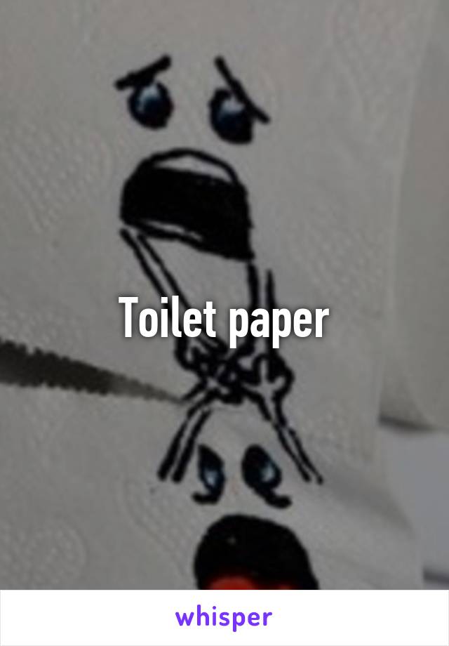 Toilet paper