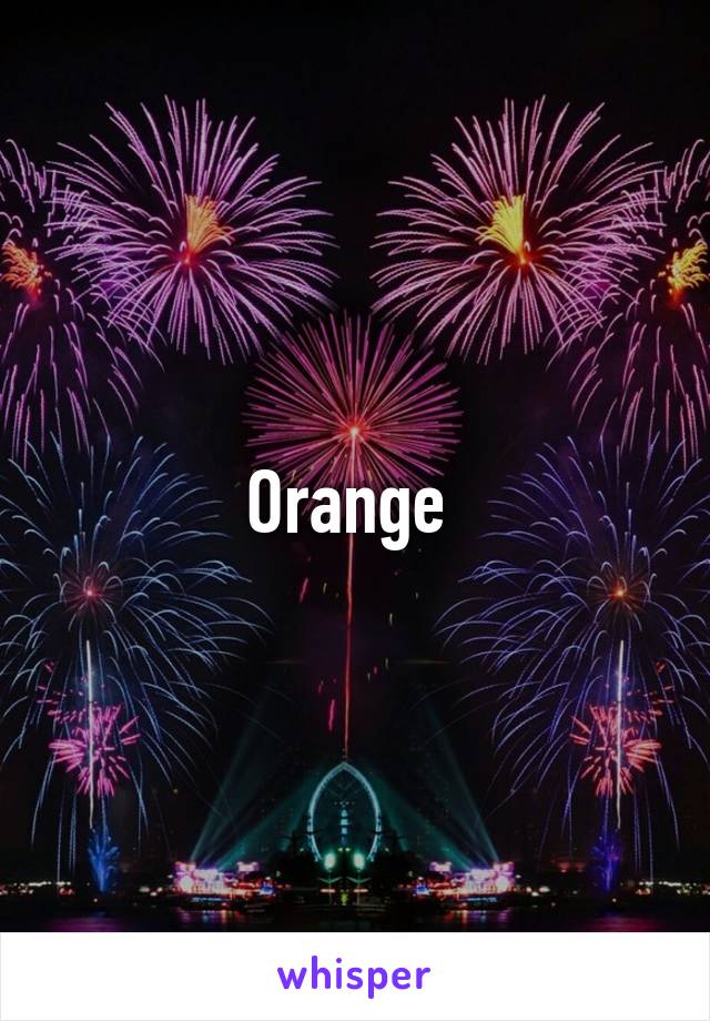 Orange 