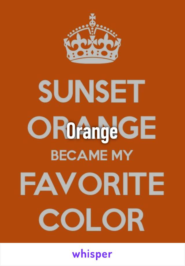 Orange