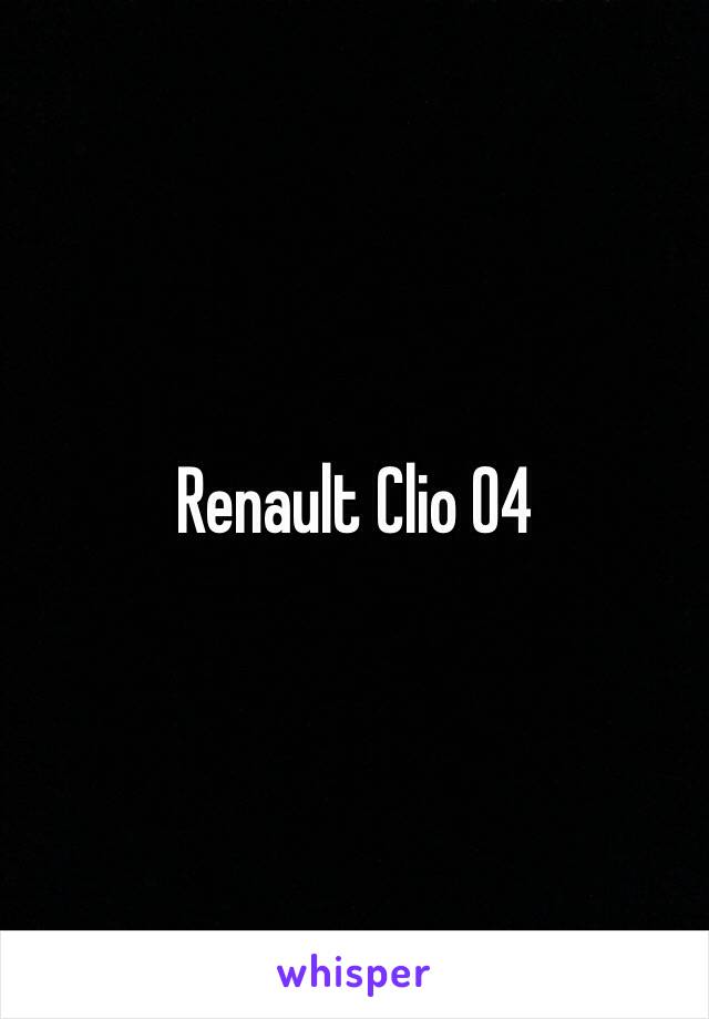 Renault Clio 04