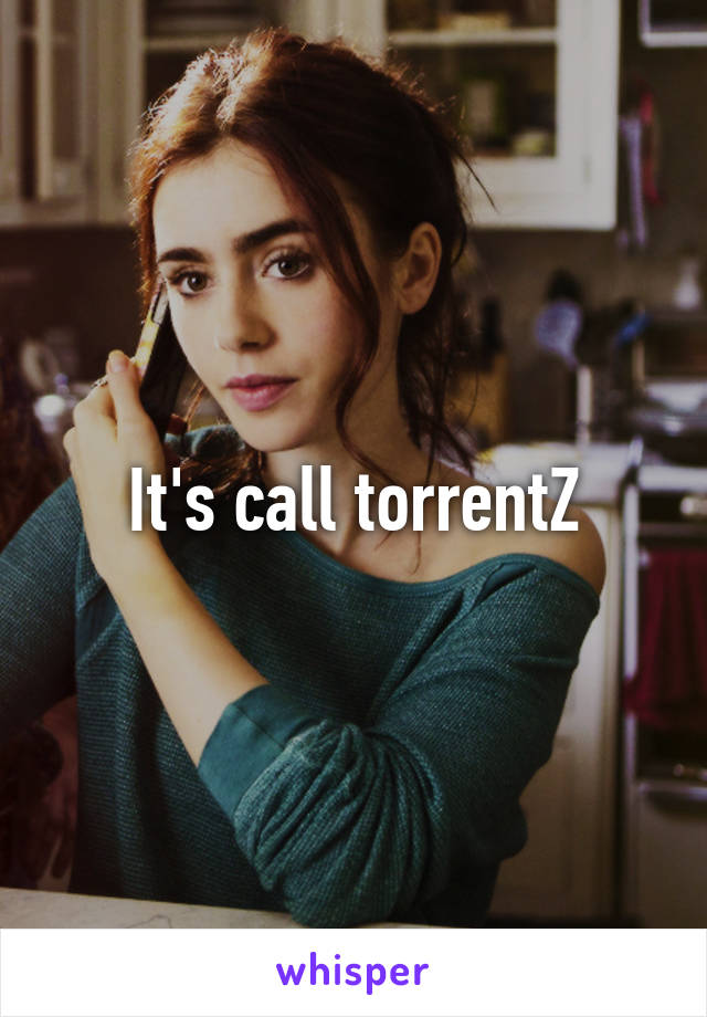 It's call torrentZ