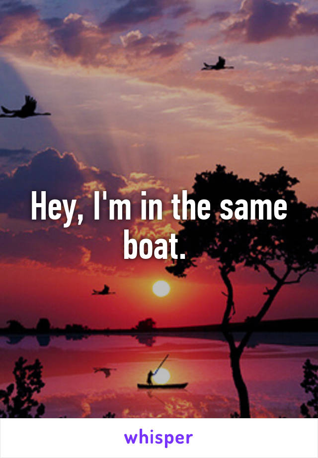 Hey, I'm in the same boat. 