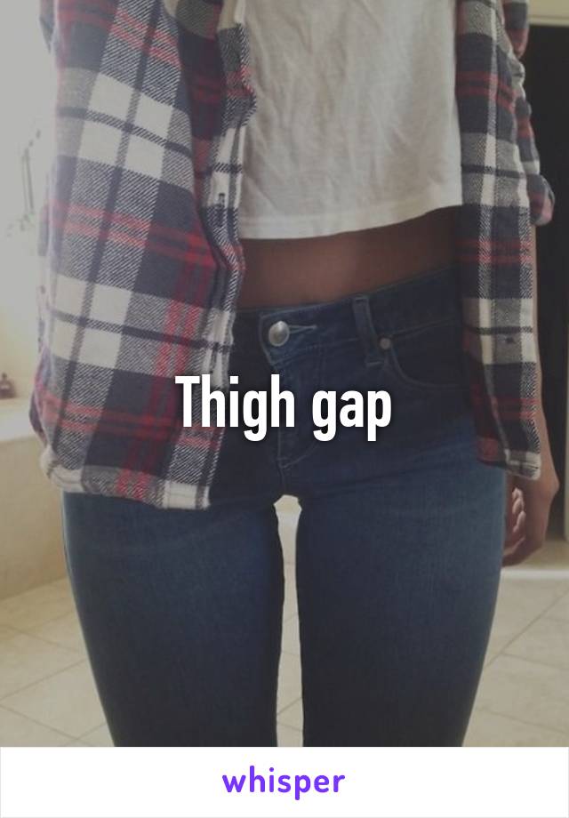 Thigh gap