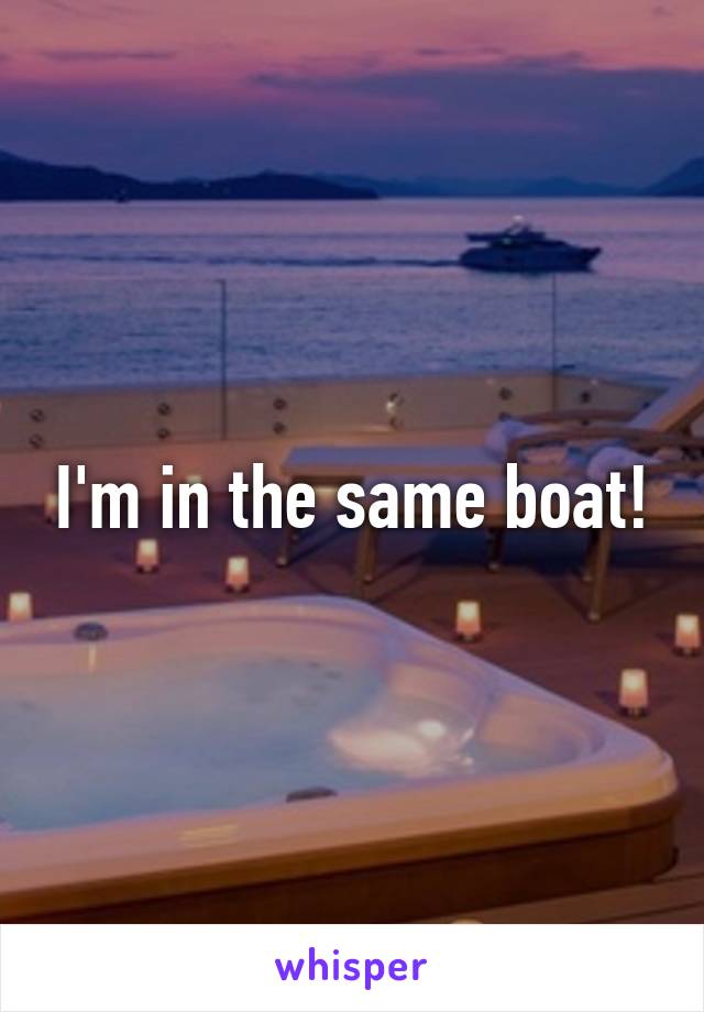 I'm in the same boat!