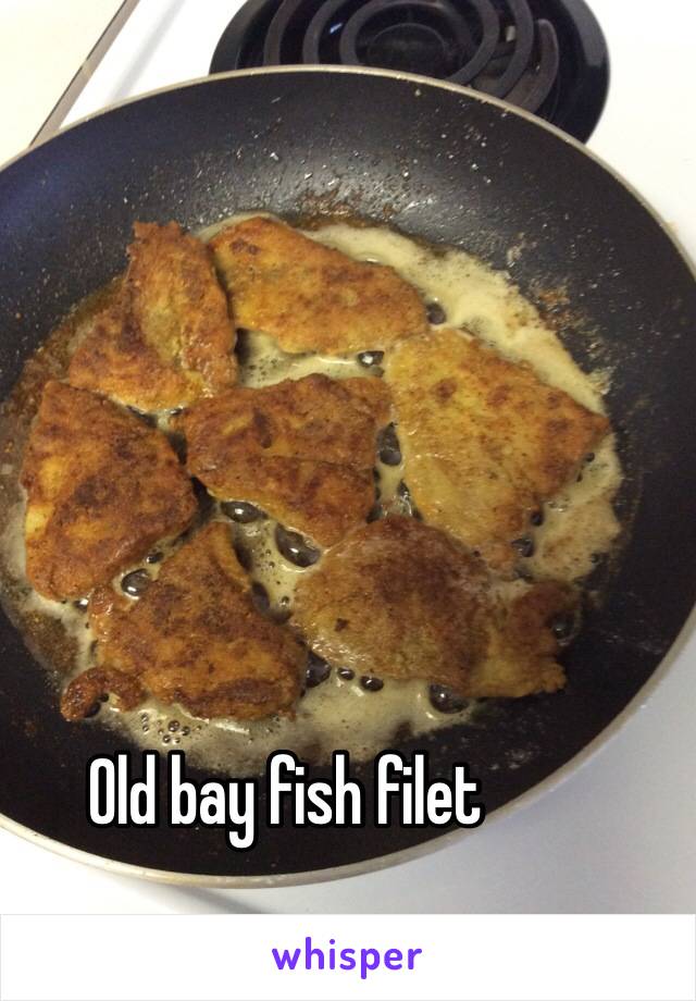 Old bay fish filet