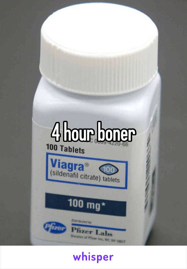 4 hour boner