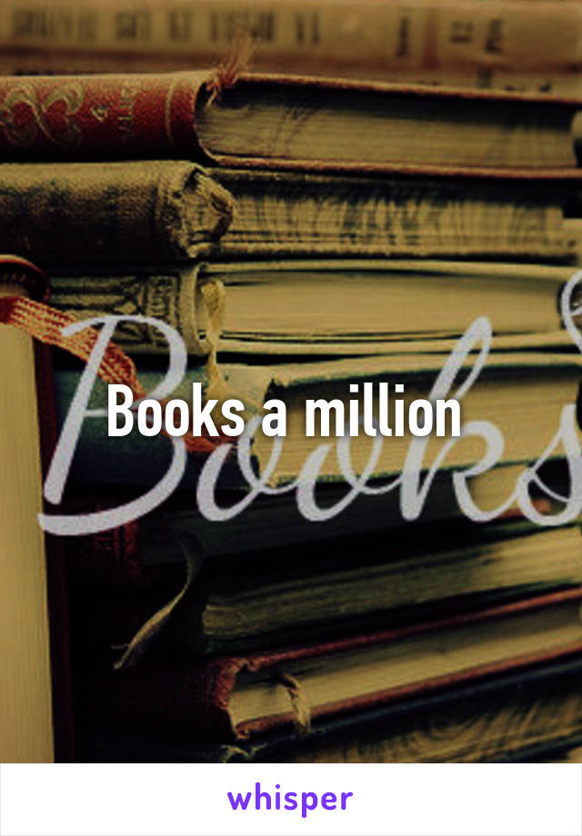 Books a million 