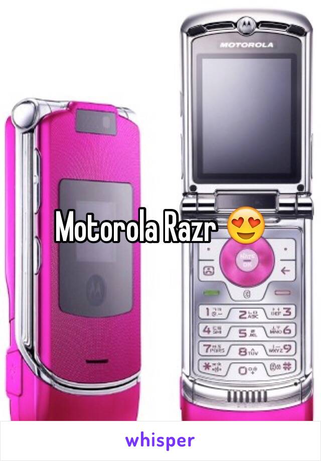 Motorola Razr 😍